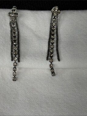 Crystal Drop Dangle Earrings